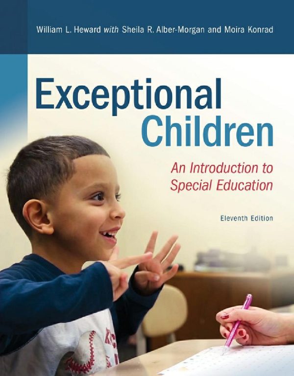 Exceptional Children An Introduction to Special Education 11th Edition