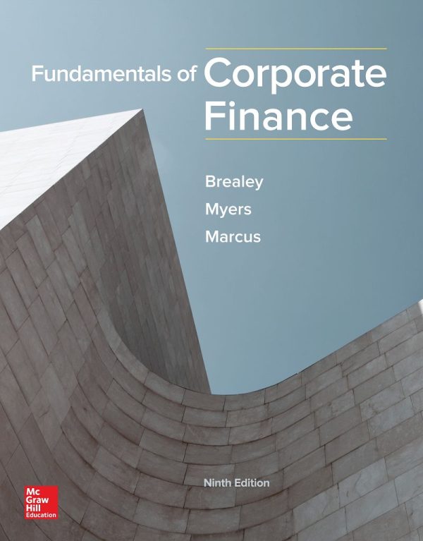 Fundamentals of Corporate Finance 9th Edition