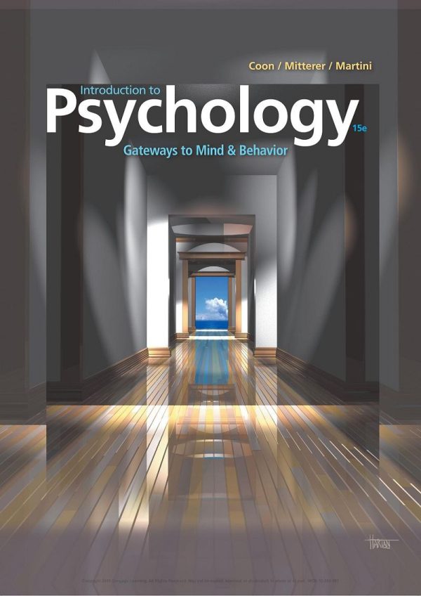 Introduction to Psychology Gateways to Mind and Behavior 15th Edition