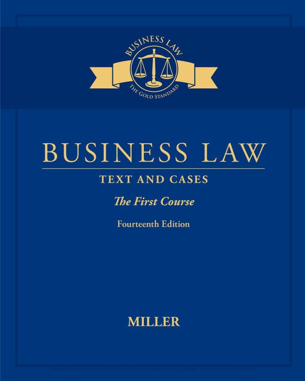 Business Law Text and Cases The First Course 14th Edition